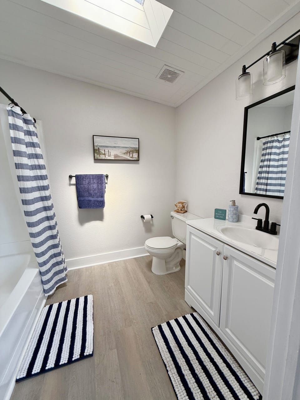 Bathroom #2 with bath tub/shower