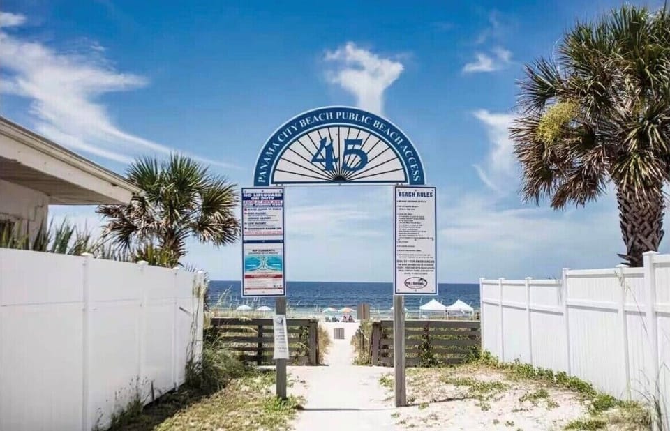One block to Beach Access 45