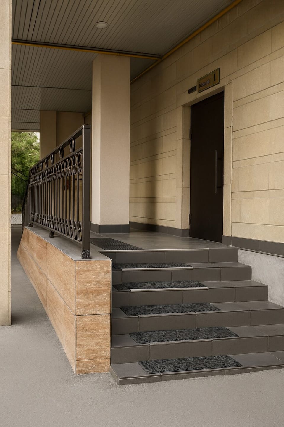 Exterior detail