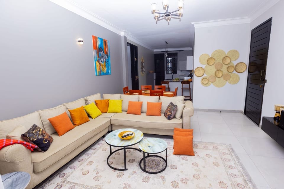 Comfort Apartment, City View | Living area