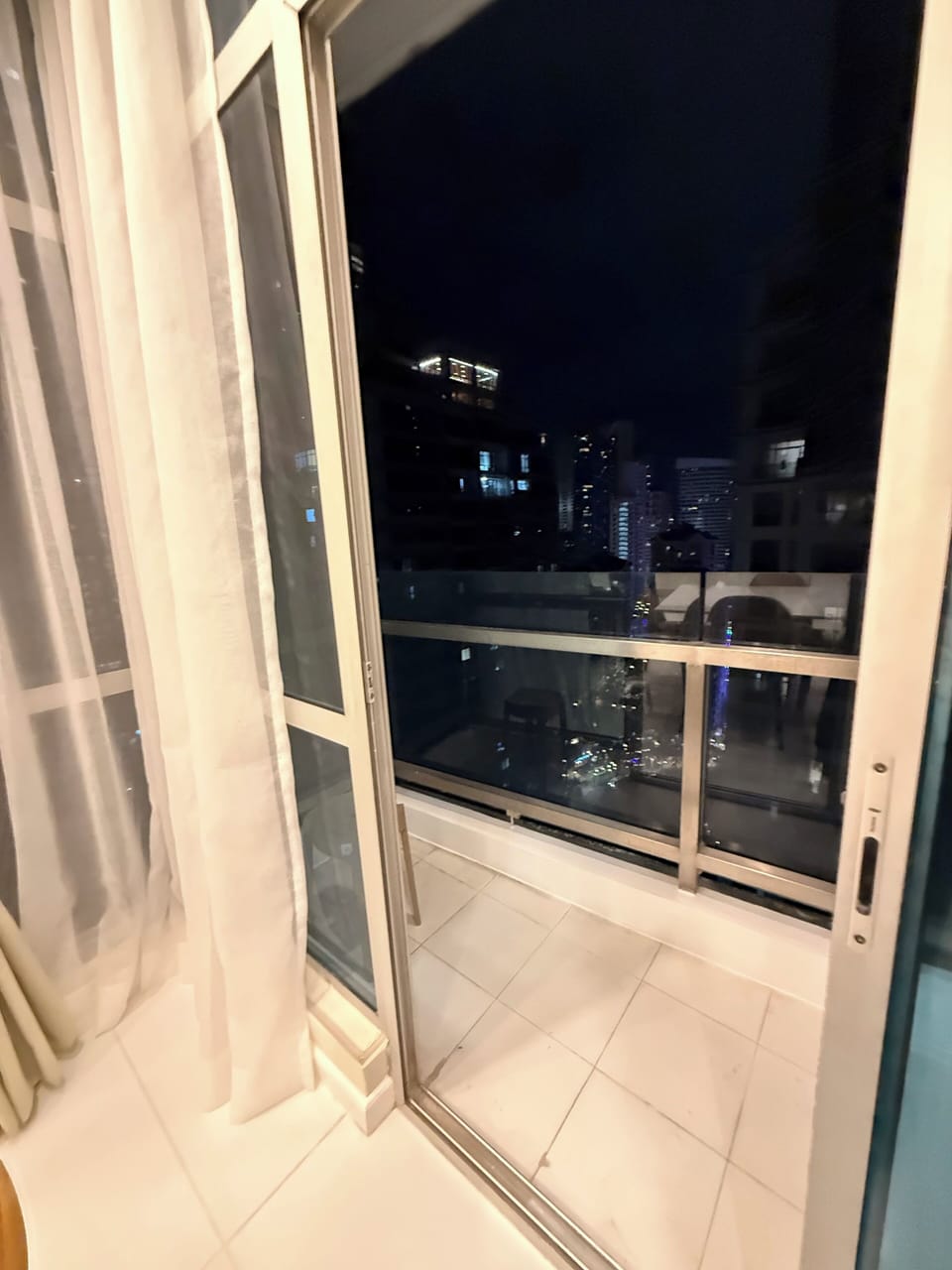 Balcony by the Living Area