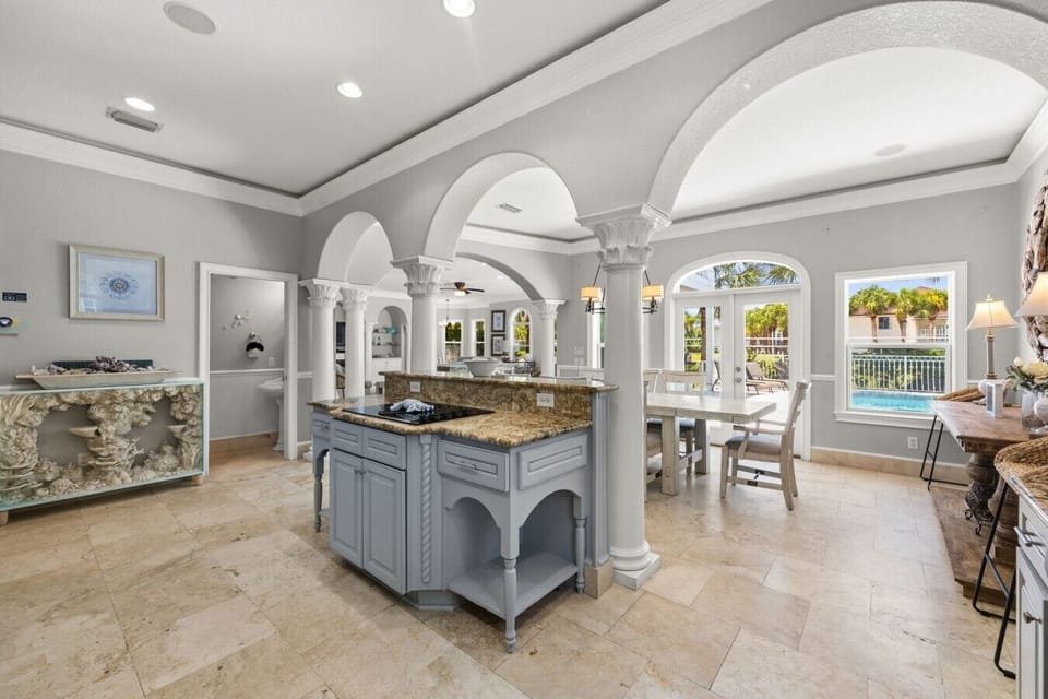 Kitchen and Dining Area