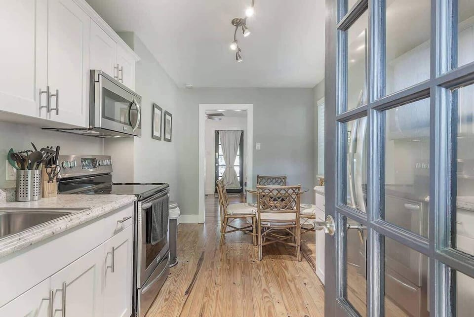 Kitchen: Bright and airy with modern appliances, perfect for culinary adventures!