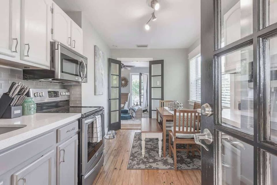 Kitchen & Dining: Modern appliances and spacious dining area for delightful meals together!