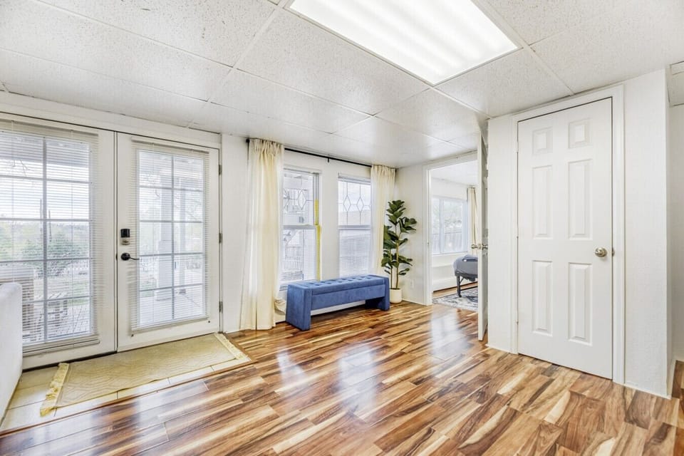 The entryway to the unit