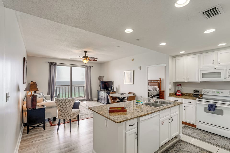 Interior | Open Floor Plan | Single-Story Condo