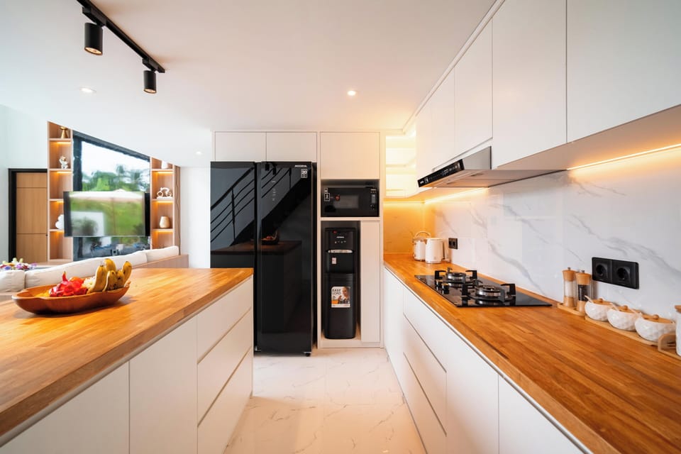 Villa, Patio | Private kitchen