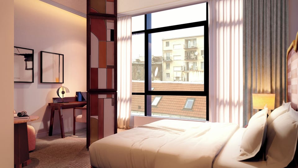Premium Suite, City View | Premium bedding, free minibar items, in-room safe, desk