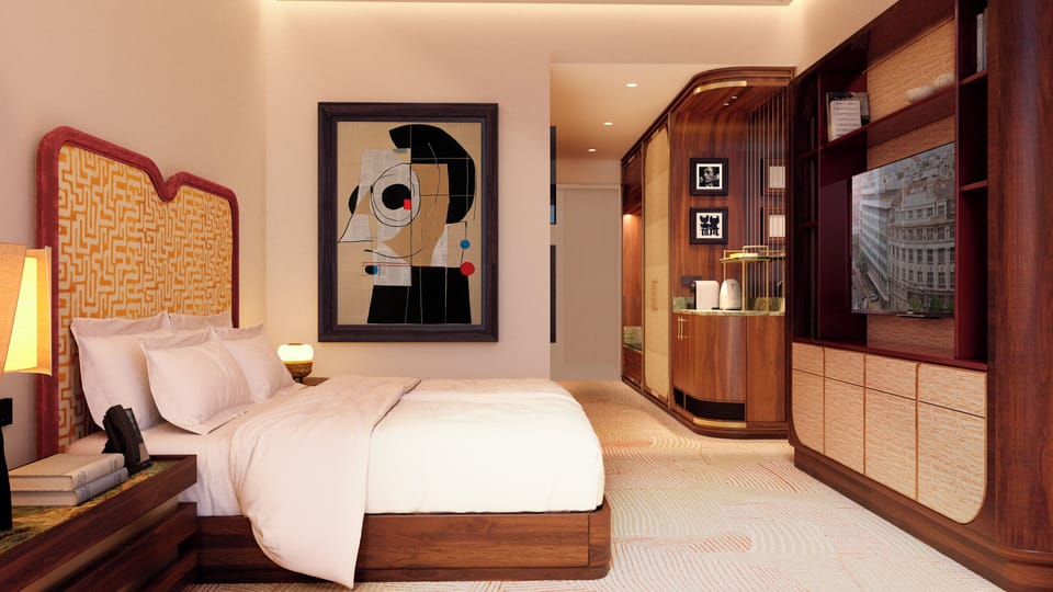 Premium Room, City View | Premium bedding, free minibar items, in-room safe, desk