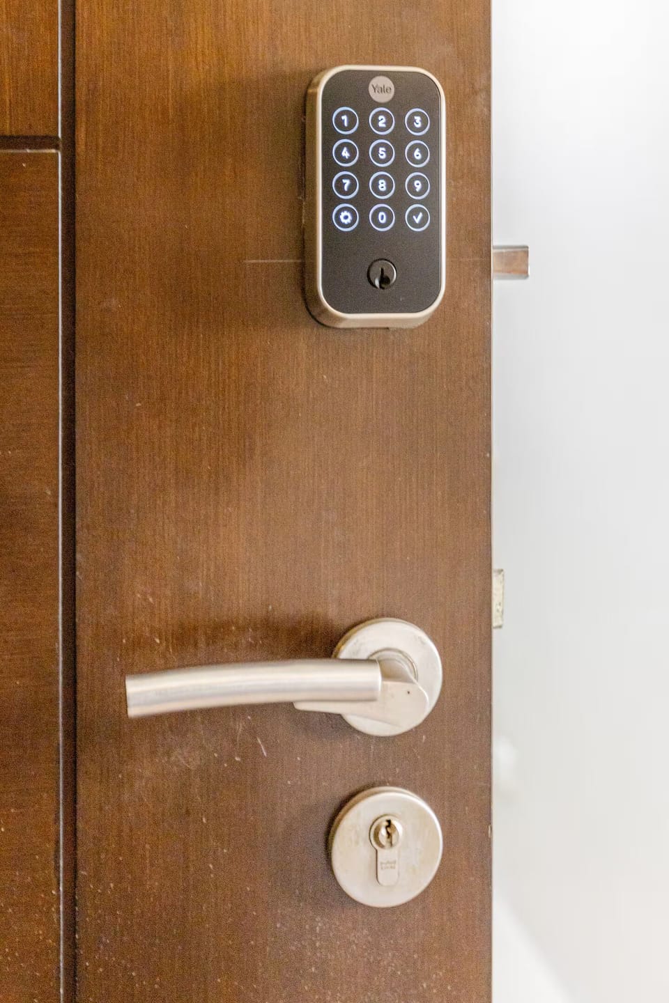 Each guest gets a unique code that works only during your stay.