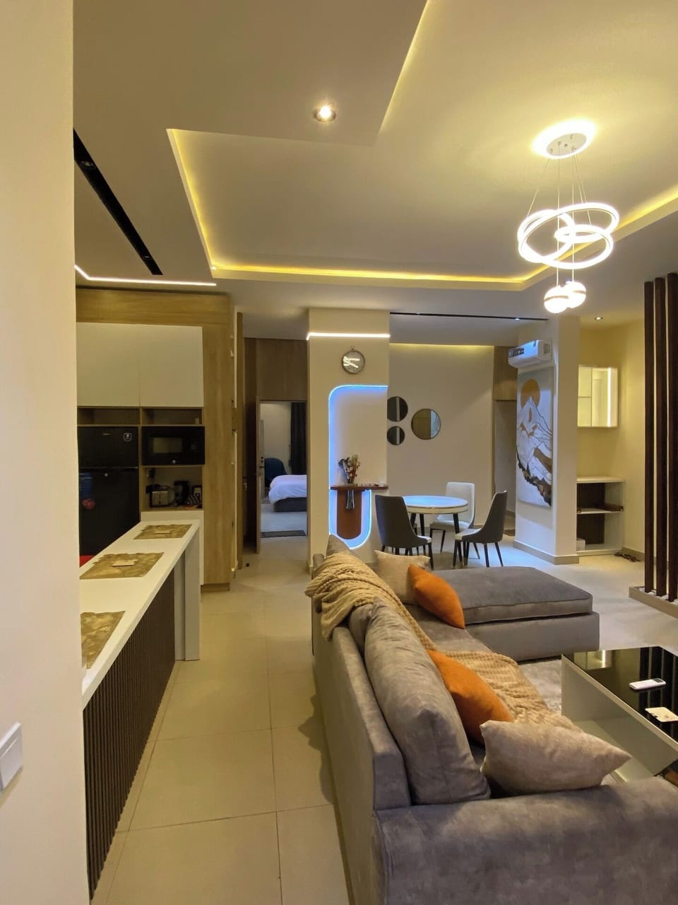 Economy Apartment, Balcony, City View | Living area