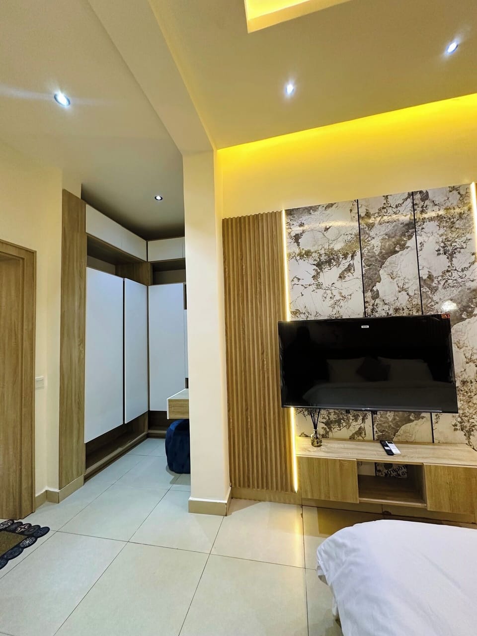 Economy Apartment, Balcony, City View | Desk, laptop workspace, blackout drapes, soundproofing