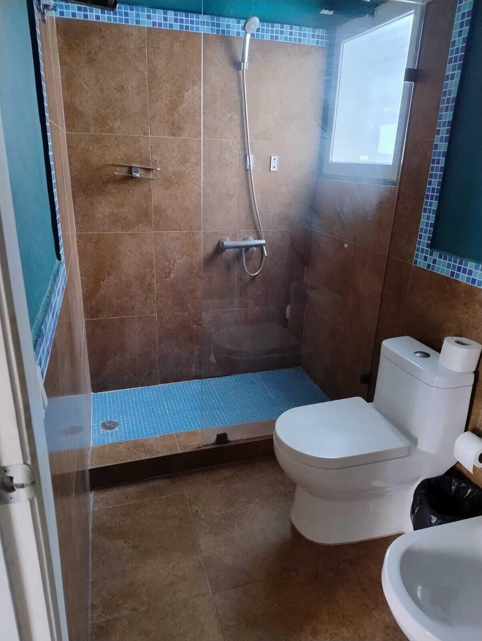 Deluxe Double or Twin Room, Pool View | Bathroom | Shower, hair dryer, towels, soap