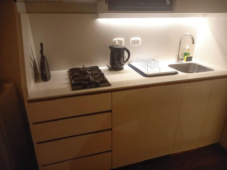 Apartment, Balcony, Beach View | Private kitchen | Coffee/tea maker, blender
