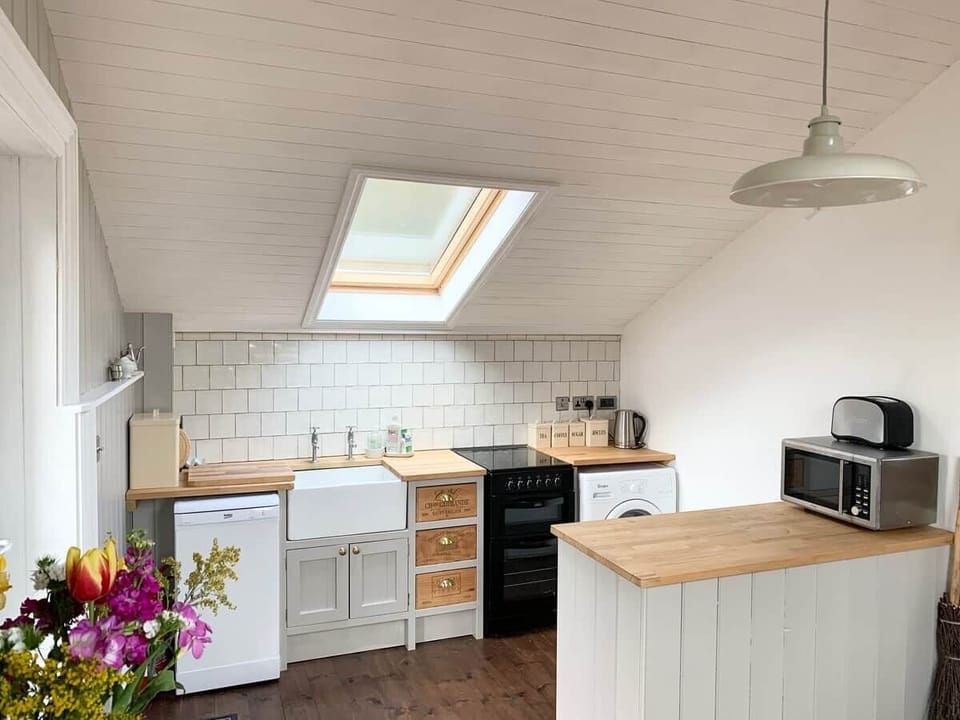 Bright sunny kitchen