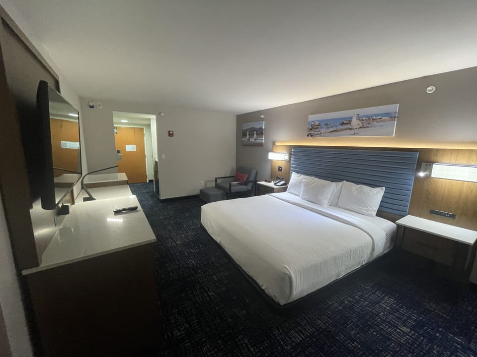 In-room safe, desk, blackout drapes, iron/ironing board