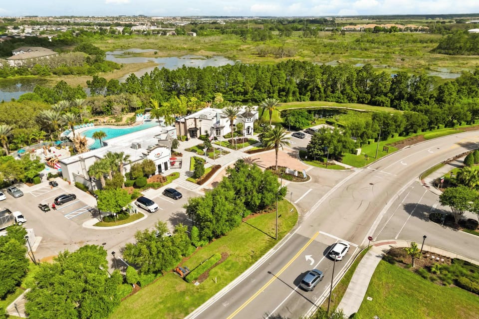 Resort-style living surrounded by tropical landscapes and peaceful Florida scenery.