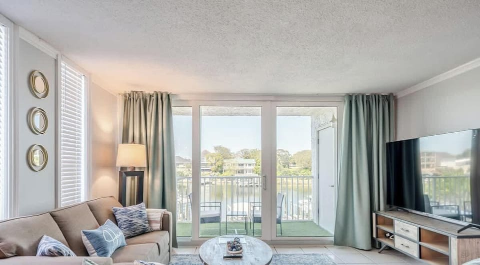 Living Room with Balcony