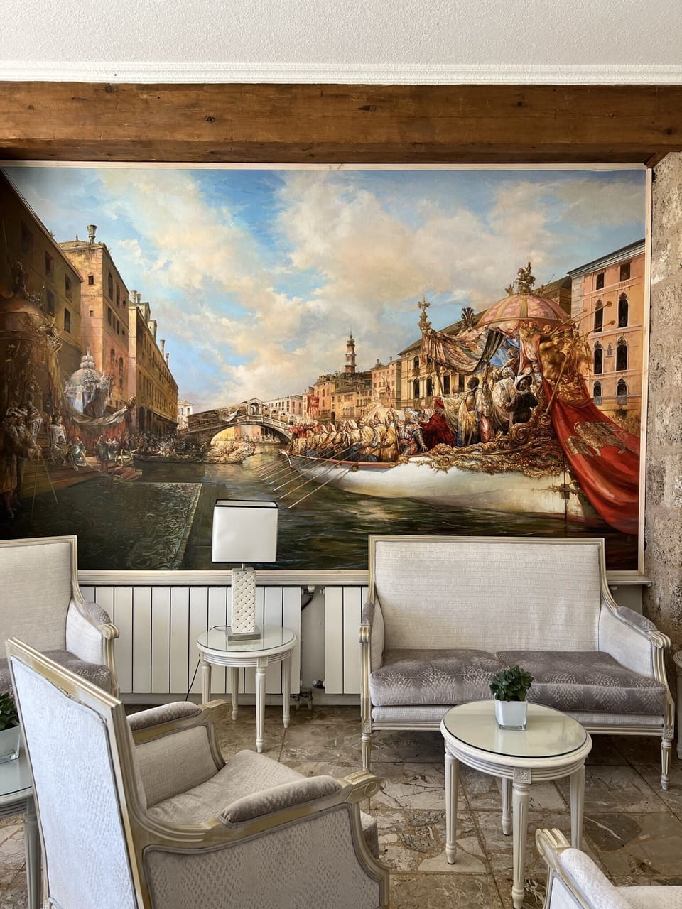 Lobby sitting area