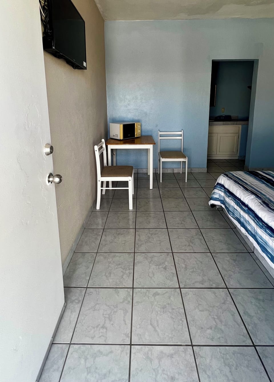 Blackout drapes, iron/ironing board, free WiFi