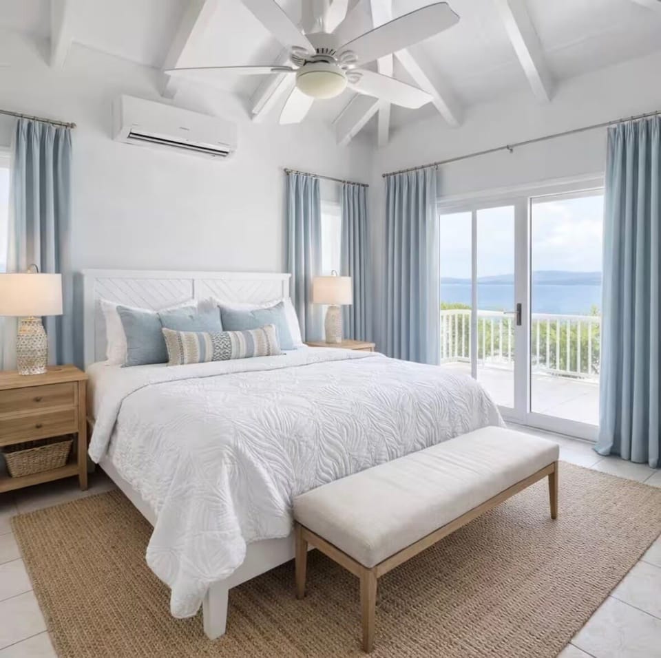 King en suite with direct veranda access.