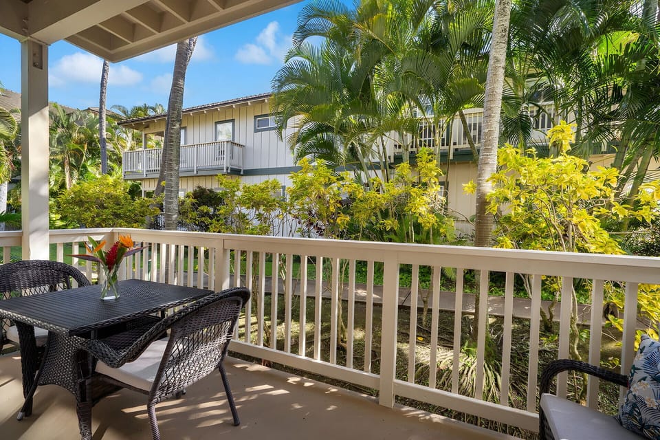 Lanai With Garden View