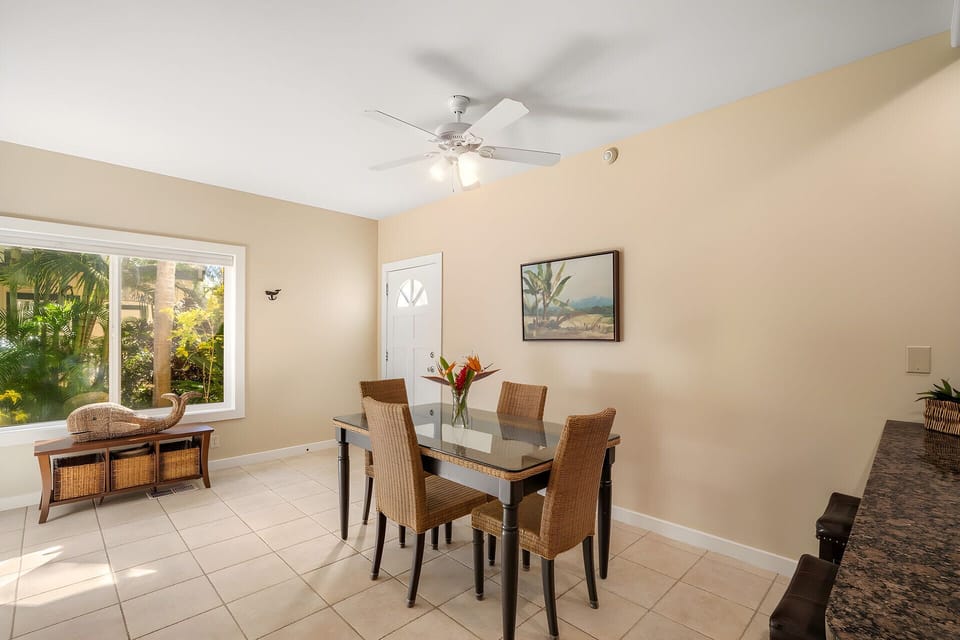Dining Room With Garden View