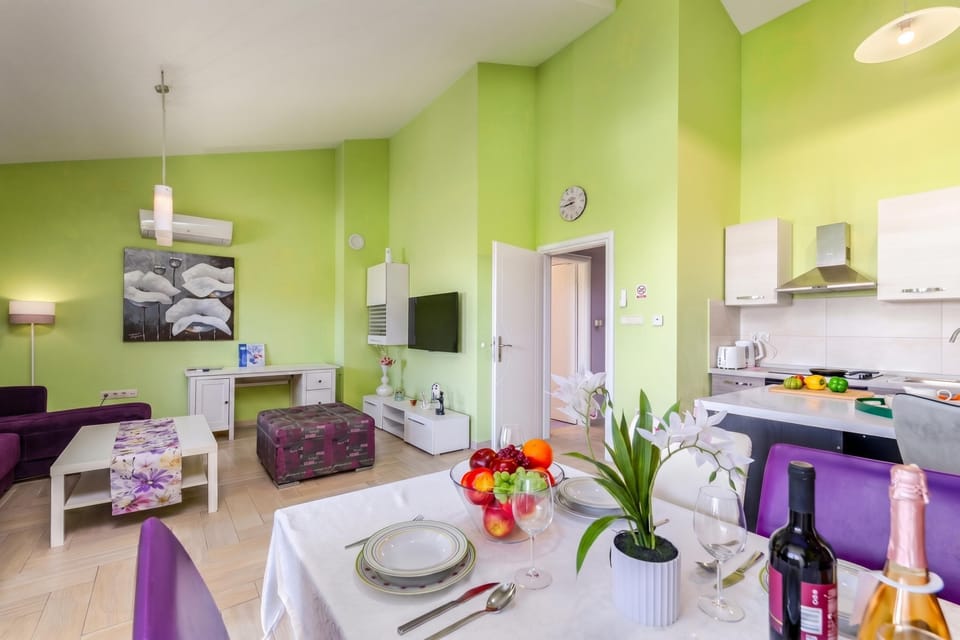 Living and dining room