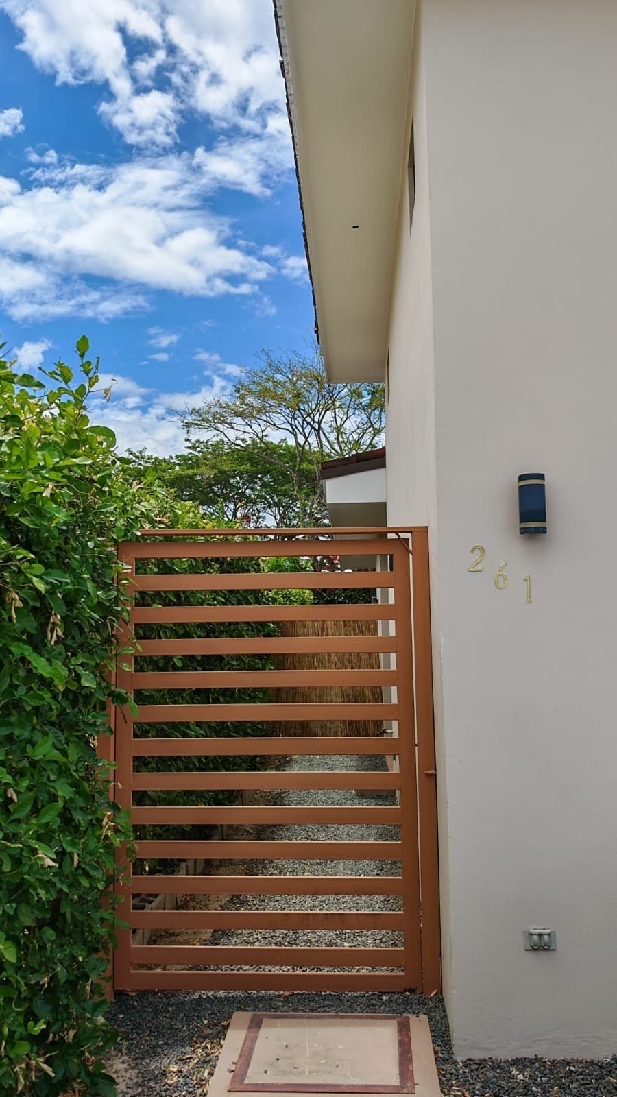 Exterior detail