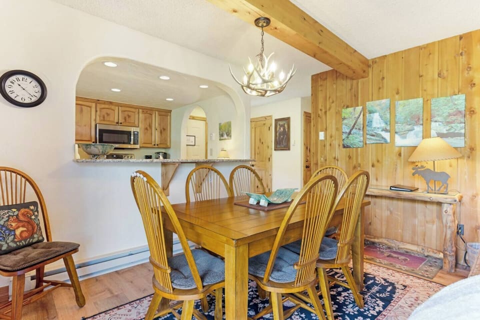 The perfect spot for family dinners, game nights, and planning tomorrow`s adventures