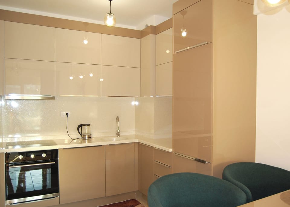 Comfort Apartment, Balcony, Sea View | Private kitchen | Electric kettle