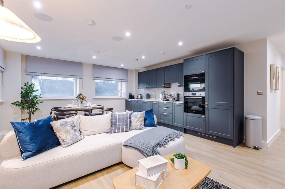 Luxury Apartment, Private Bathroom, City View (Prestige City Centre) | Shared kitchen