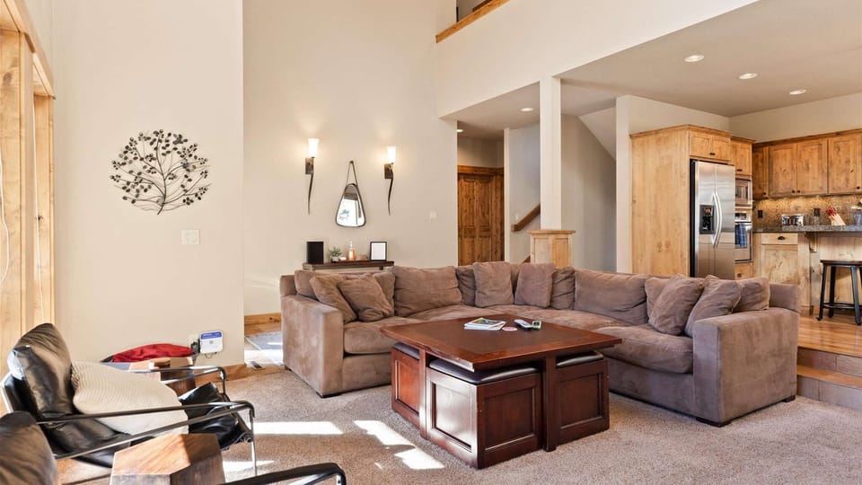 Cozy up in style- this living room is perfect for relaxation and gathering.