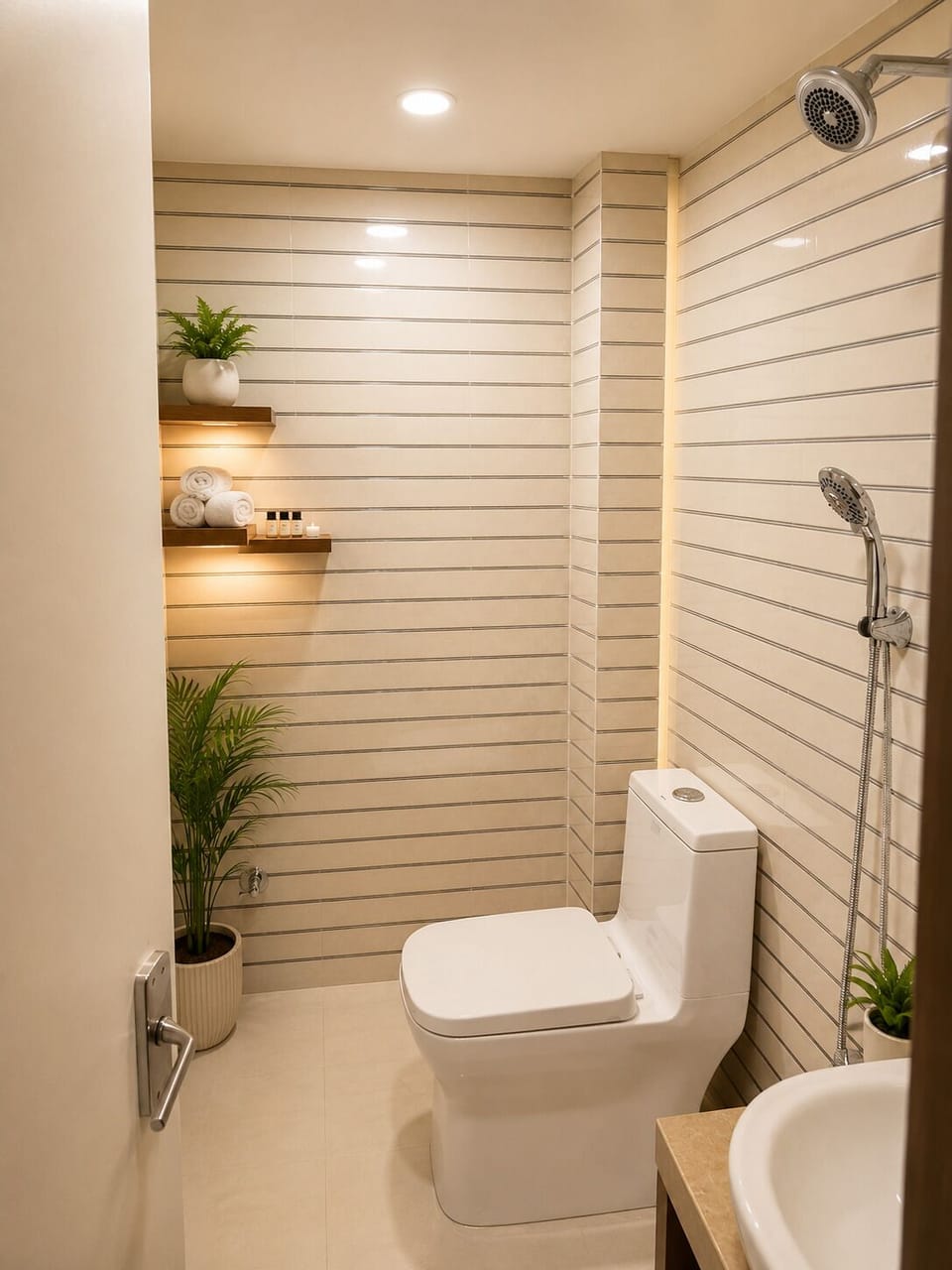 Superior Double Room, 1 King Bed, Balcony, City View | Bathroom