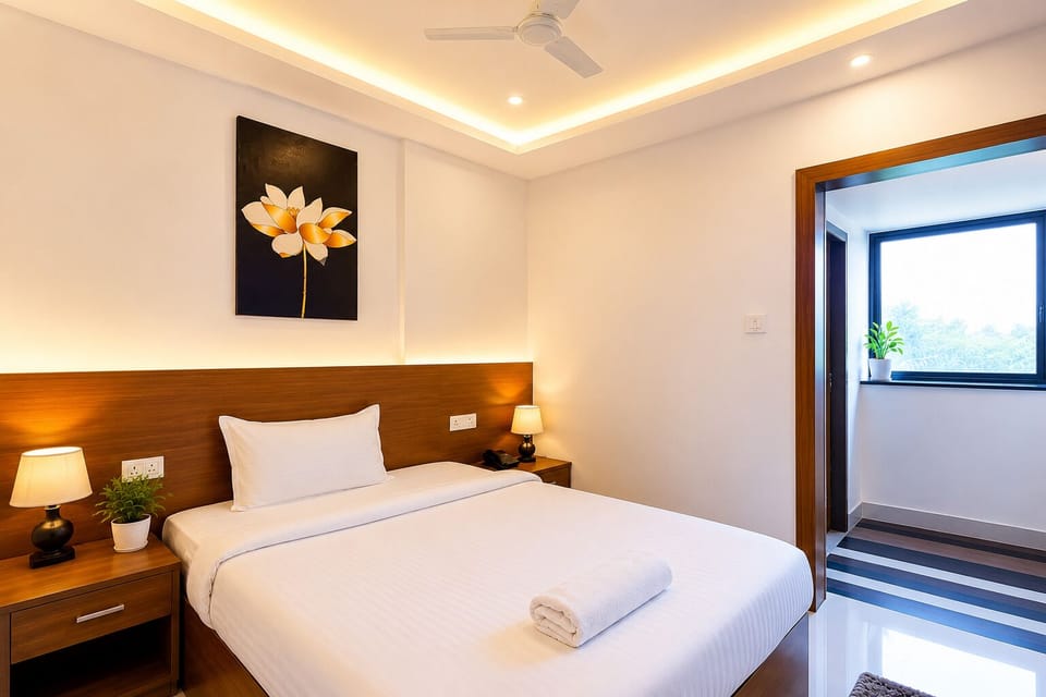 Premium bedding, free WiFi, bed sheets
