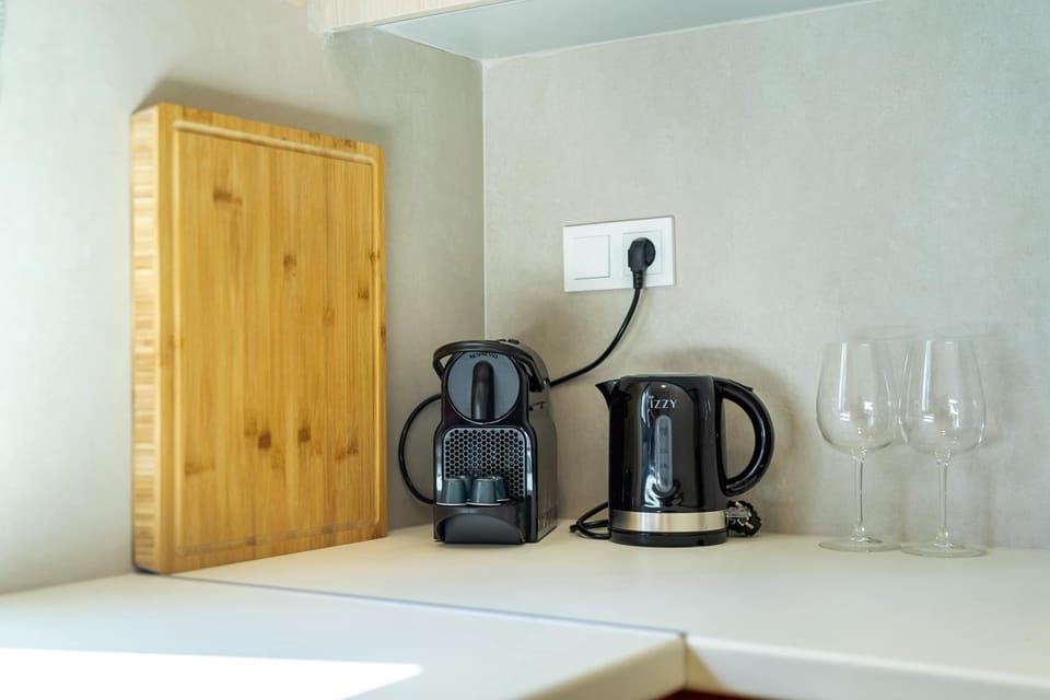 Morning rituals feel elevated here, with espresso, tea, and thoughtful details ready whenever you are.