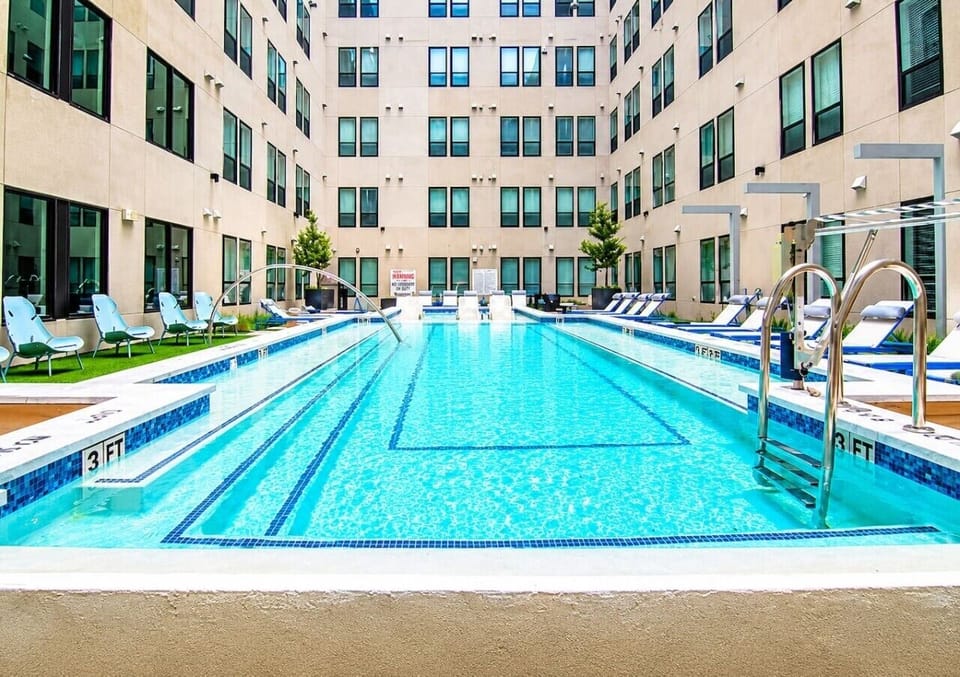 Take advantage of the beautiful pool area for a refreshing swim or a relaxing afternoon.