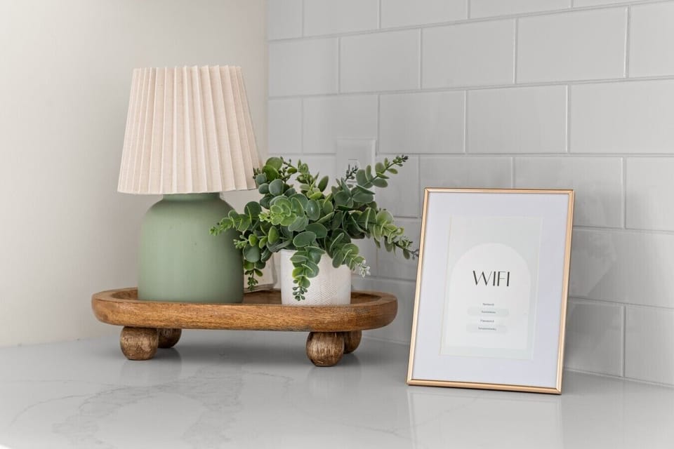 Enjoy complimentary high-speed WiFi throughout the home, perfect for streaming, remote work, or keeping in touch with family and friends.