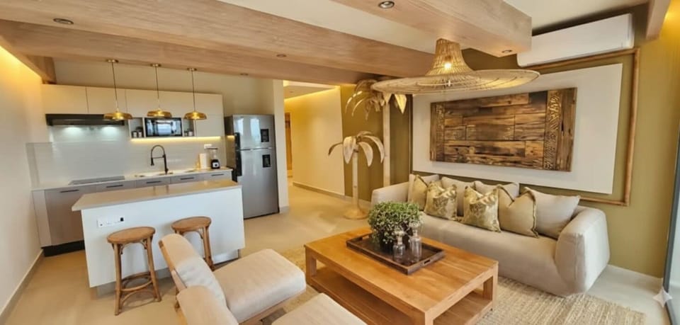 Apartment, 3 Bedrooms | Living area