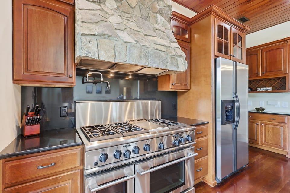 5 burner gas stove