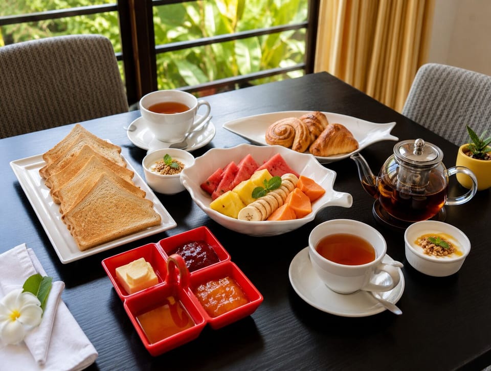 Daily continental breakfast for a fee