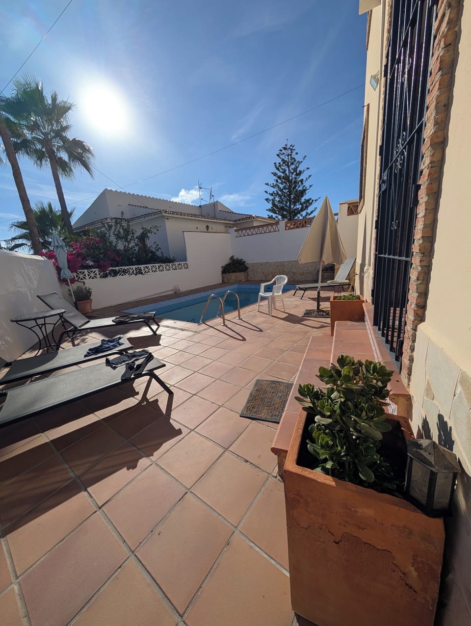 Pool terrace
