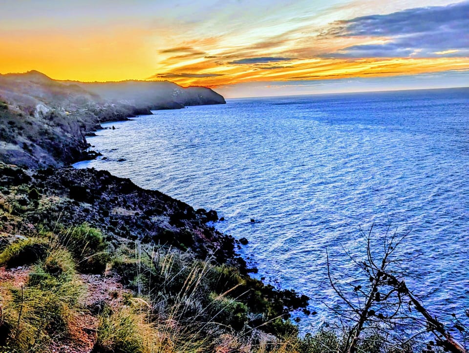 Local coastline, 10 minutes from the house.