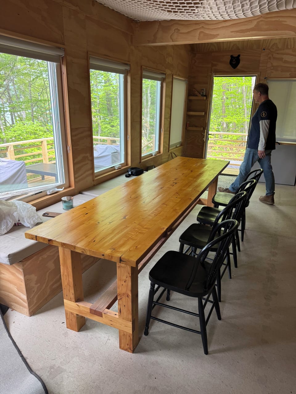 Kitchen Table Seats 8 Comfortably