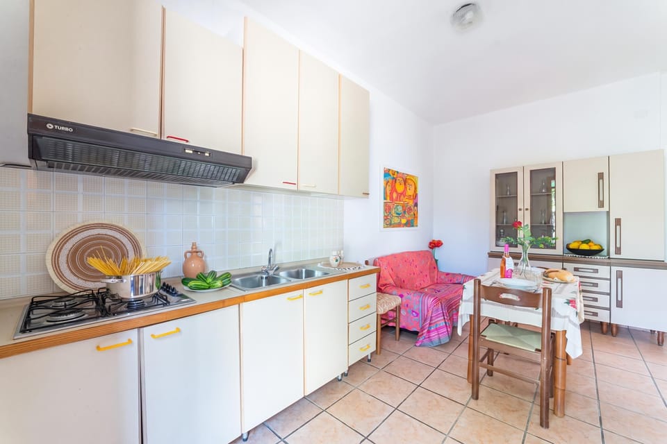 Kitchen and dining area