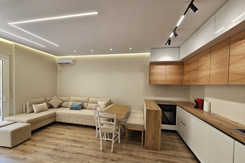 Living and dining room