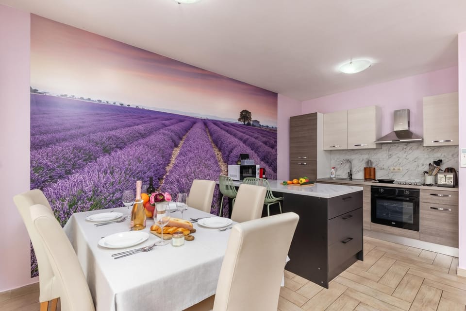Kitchen and dining area