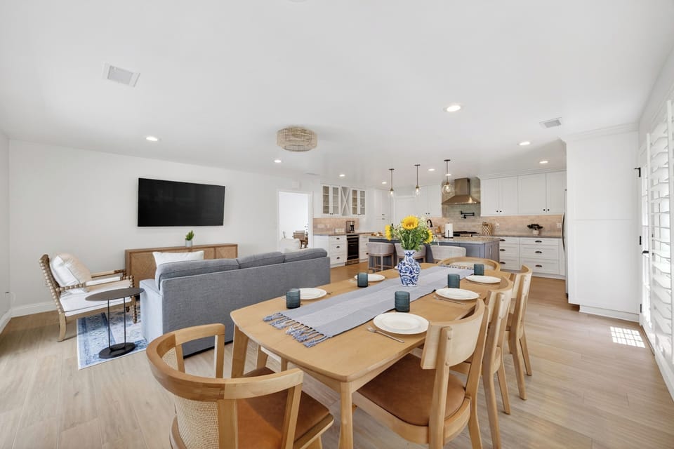 Dining space.