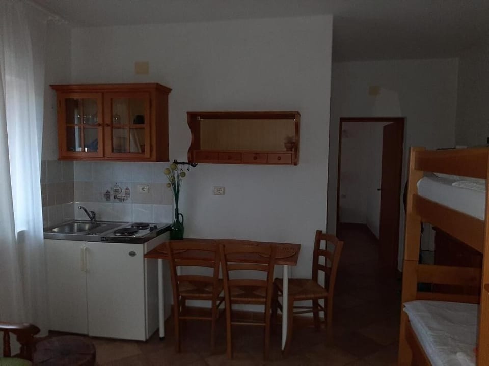Apartment, Balcony, Garden View | Private kitchen