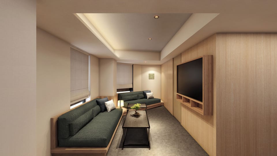 1 Bedroom Deluxe Suite, Non Smoking | Living area | Flat-screen TV